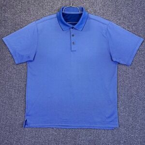 Golden Bear Golf Polo Shirt Mens XL Geo Print Performance Outdoors Jack Nicklaus